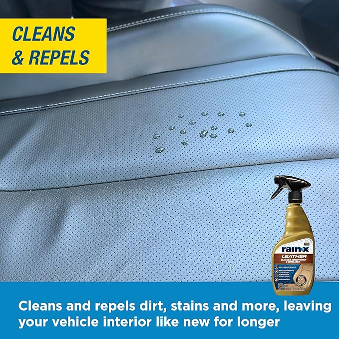 Rain-X 620236SRP Leather Cleaner Conditioner & Repellent