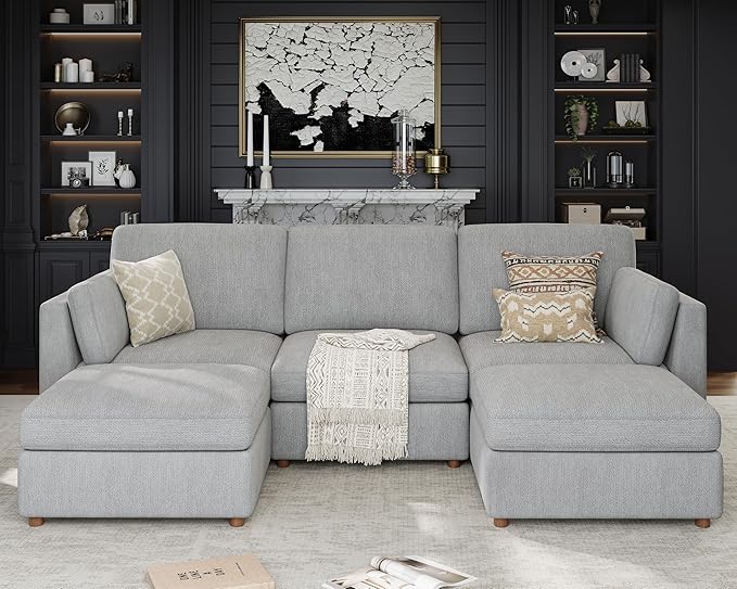 116'' Oversized Modular Sectional Sofa