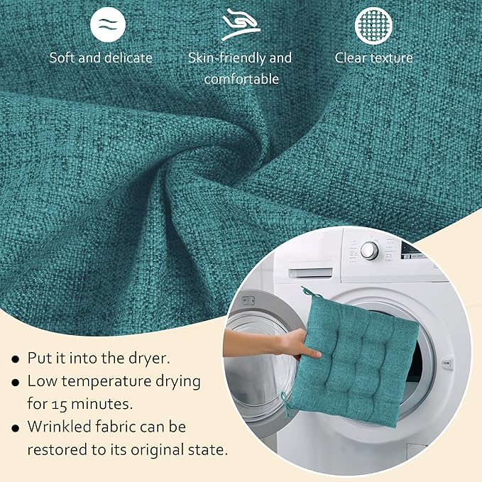 ELFJOY Rocking Chair Cushion Large Rocking Chair Pads
