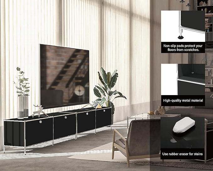Metal Low Board Storage Cabinet
