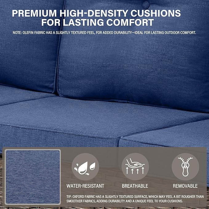 Belord Wicker Outdoor Furniture Set