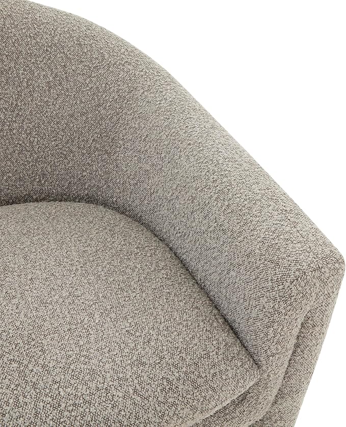 SAFAVIEH Couture Collection Laylette Light Grey Boucle Accent Chair