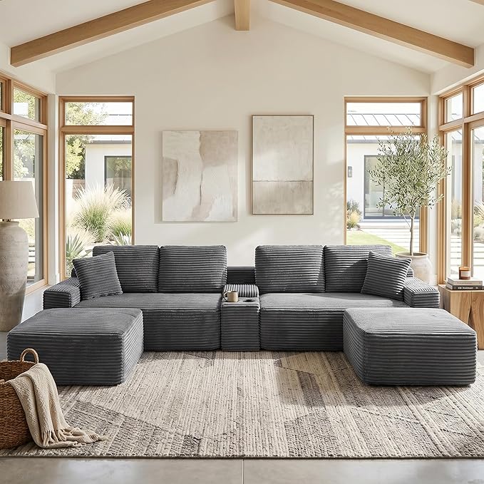 125" Oversized Sectional Couches
