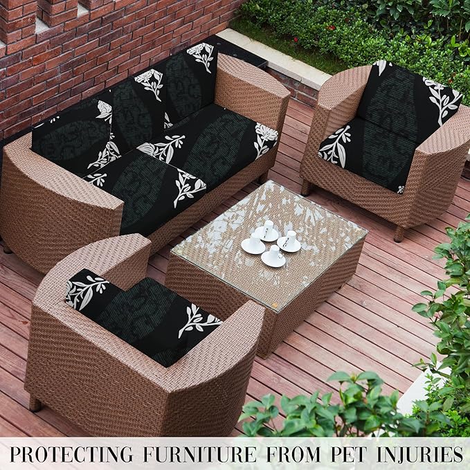 Outdoor Cushion Covers Set, Replacement