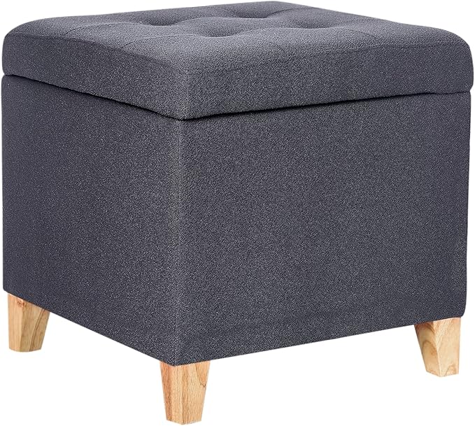 Adeco Storage Ottoman Bench