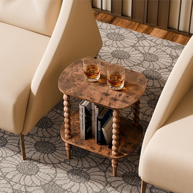 2-Tier Side Table, Small End Table