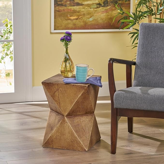 Eco-Friendly Bamboo Side Table Sustainable Material End Table