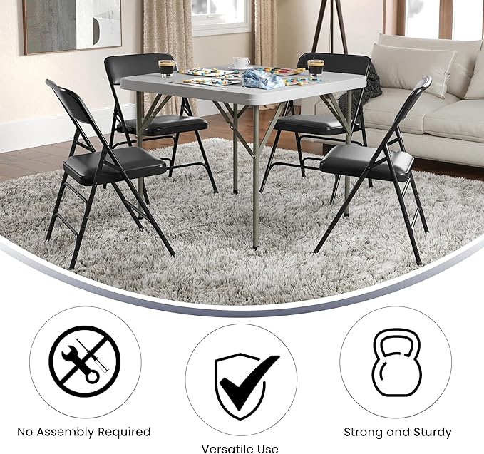 Flash Furniture HERCULES Series Metal Folding Chairs