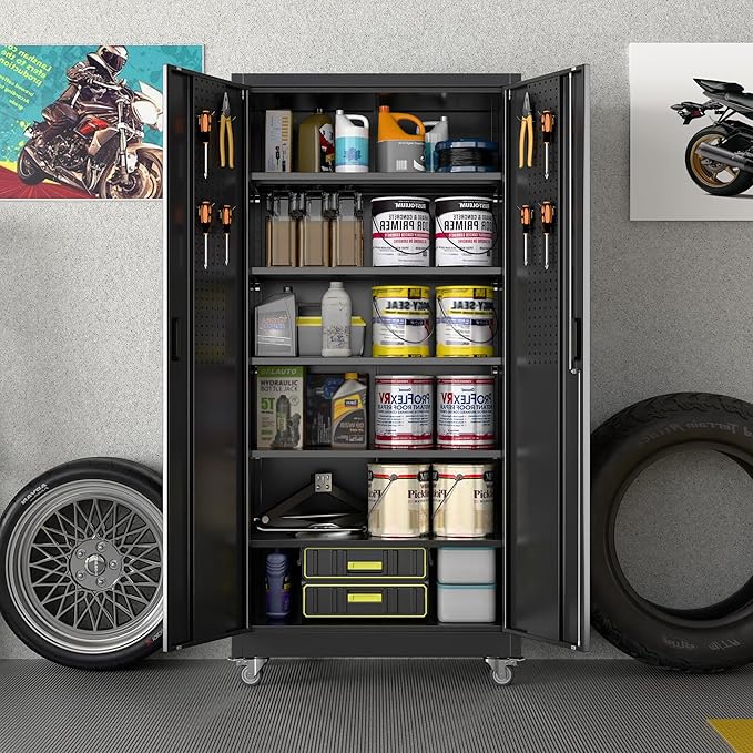 SUXXAN Heavy Duty Metal Storage Cabinet