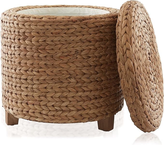 Casafield 17" Round Storage Ottoman