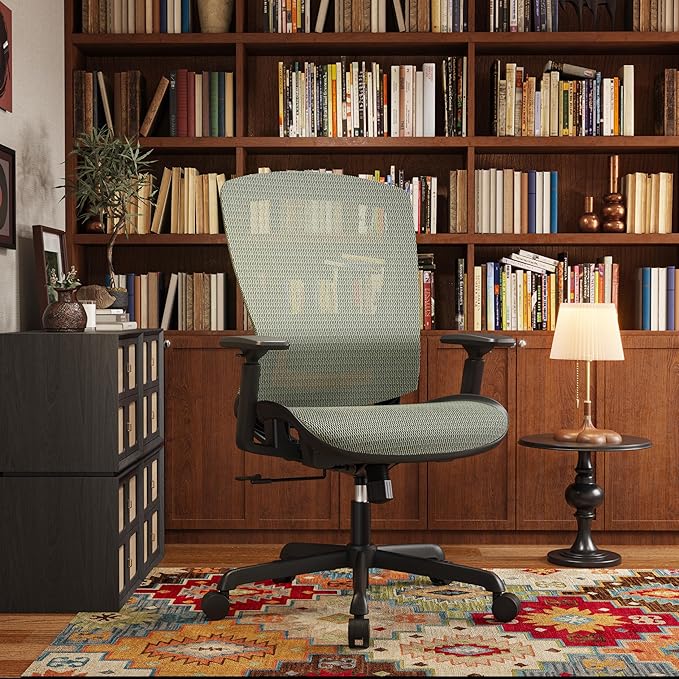 ELABEST Mesh Office Chair, Ergonomic Computer Desk Chair, Sturdy Task Chair-