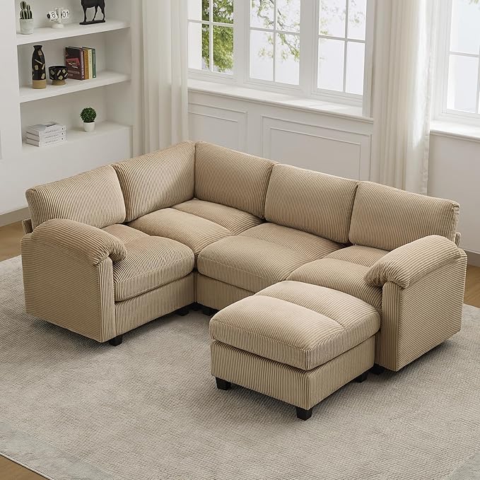 87'' U-Shaped Sectional Sofa