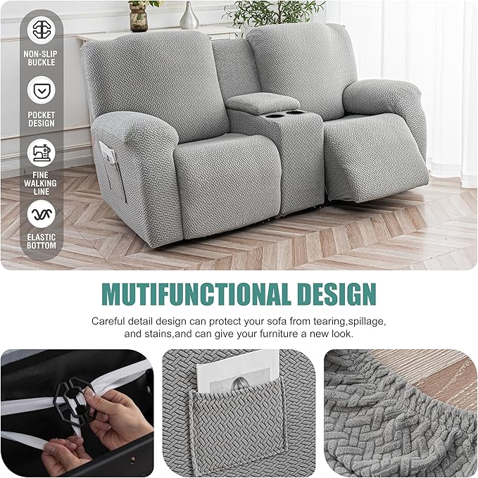 Genina Recliner Loveseat Covers