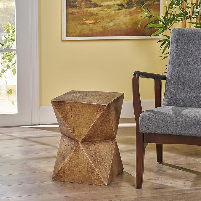 Eco-Friendly Bamboo Side Table Sustainable Material End Table