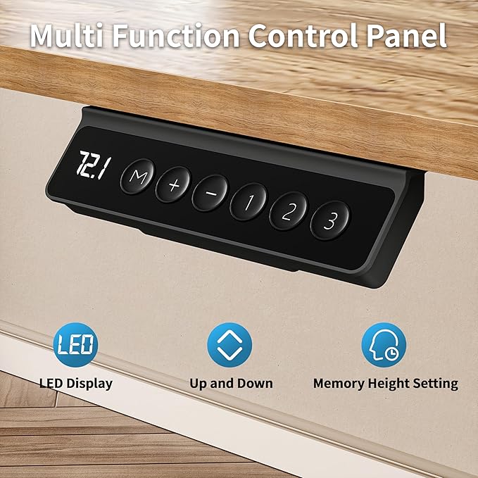 BIZUM 40x24 Inch Electric Standing Desk