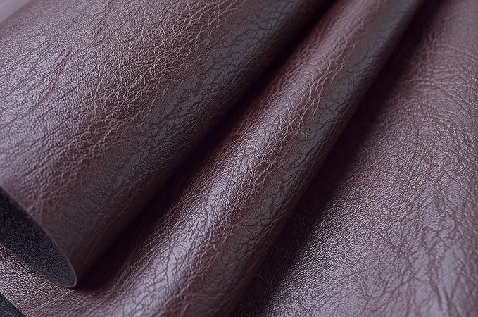 Wento Thick 3 Yard Faux Leather Fabric Soft Skin Grain PU Leather