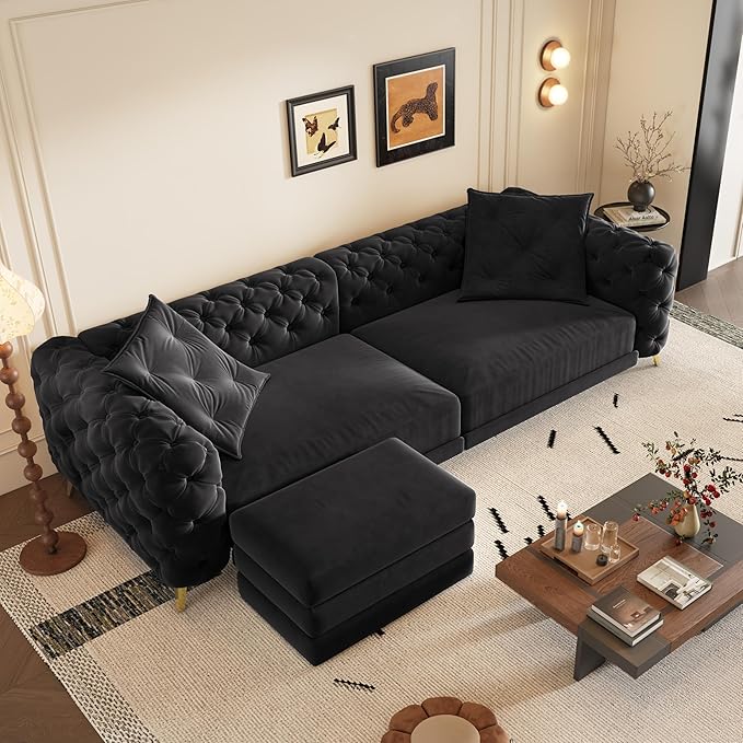 97.7" Convertible Queen Sleeper Sofa