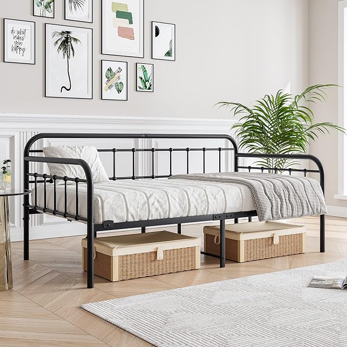Metal Daybed Frame Twin Size