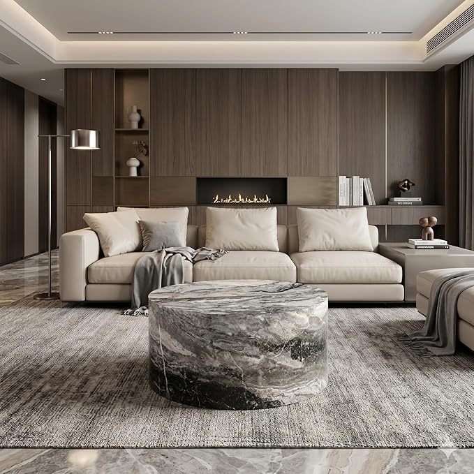 Round Coffee Table Living Room Table