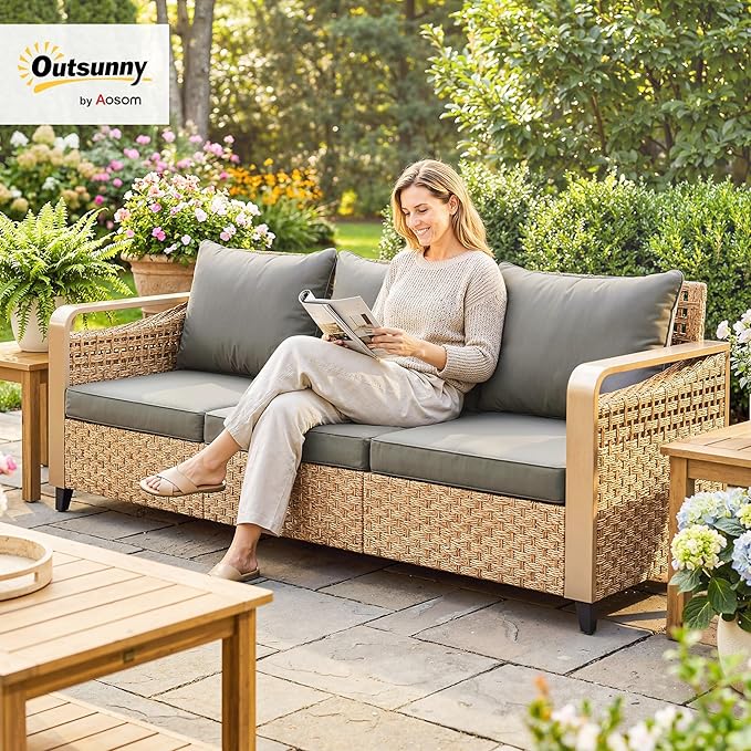 Outsunny Outdoor Patio Couch