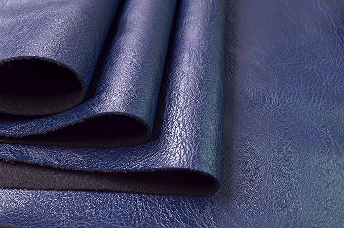 Wento Thick 2 Yard Faux Leather Fabric Soft Skin Grain PU Leather