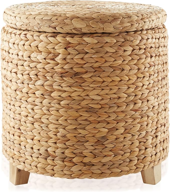 Casafield 17" Round Storage Ottoman