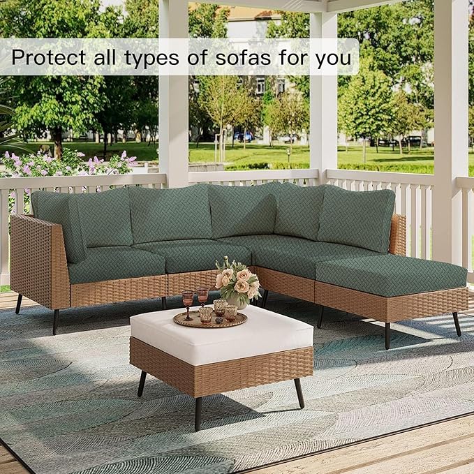 Outdoor Cushion Covers Set, Replacement