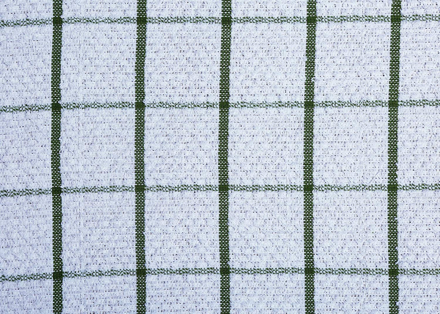 AMOUR INFINI Cotton Kitchen Dish Cloths Set of 8 – Highly Absorbent, Super Soft Premium Terry Cleaning Cloth (12"x12" Inch) Premium Dishcloths for Washing Dishes (Green)