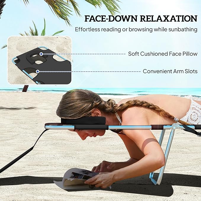 Outsunny Chaise Lounge Chair Outdoor
