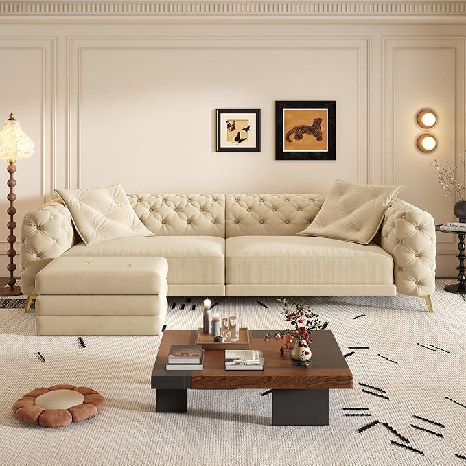 97.7" Convertible Queen Sleeper Sofa