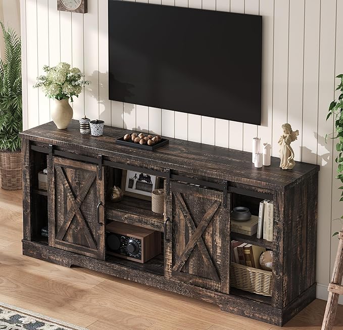 AMERLIFE 66" Farmhouse TV Stand