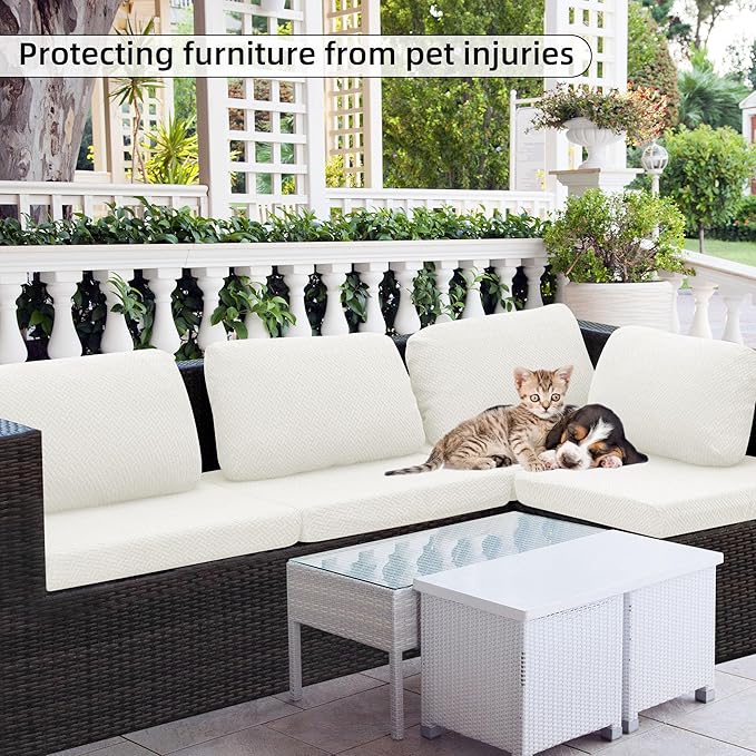 Outdoor Cushion Covers Set, Replacement