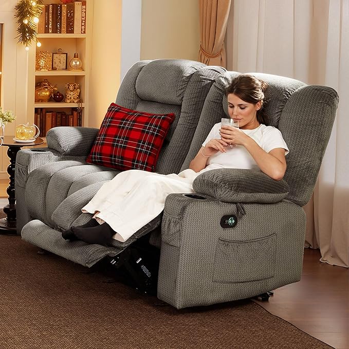 MCombo Zero Gravity Power Reclining Sofa