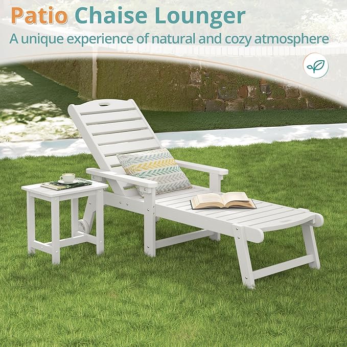 LUE BONA Outdoor Lounge Chair Set