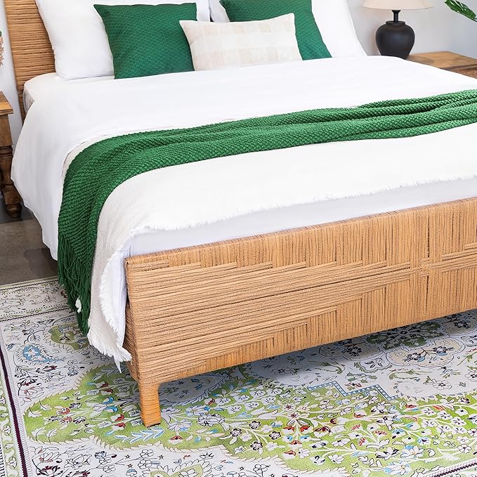 Yechen Boho Full Bed Frame