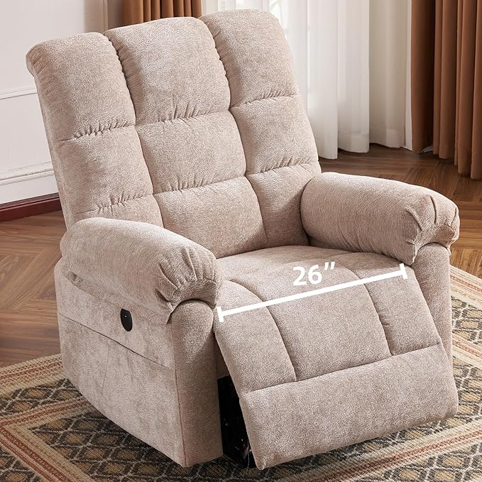Oversized Power Lift Recliner Chair