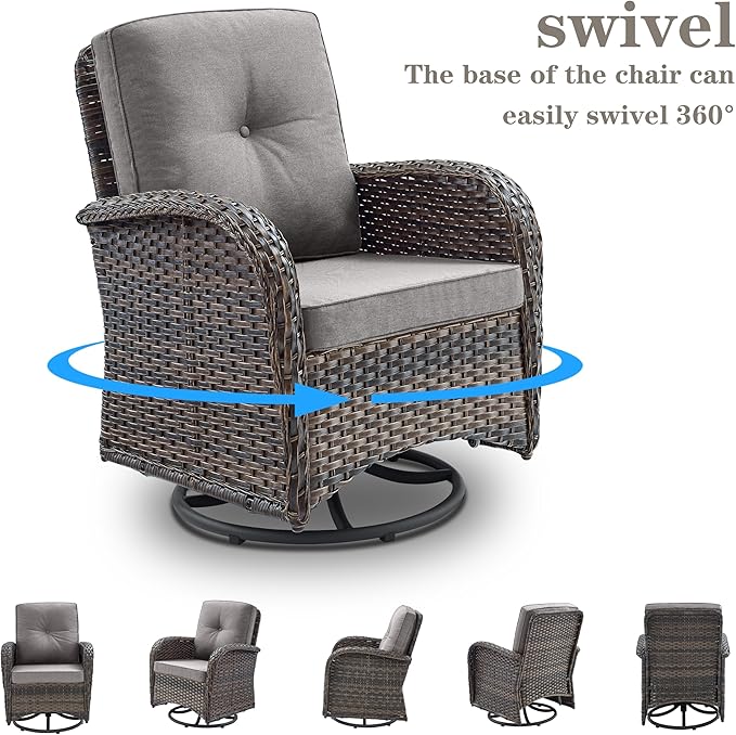 Belord Small Conversation Sets Patio Funiture