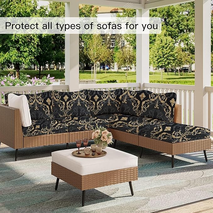 Outdoor Cushion Covers Set, Replacement