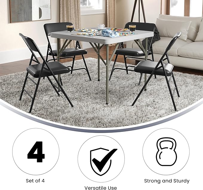 Flash Furniture Hercules Series Metal Folding Chairs