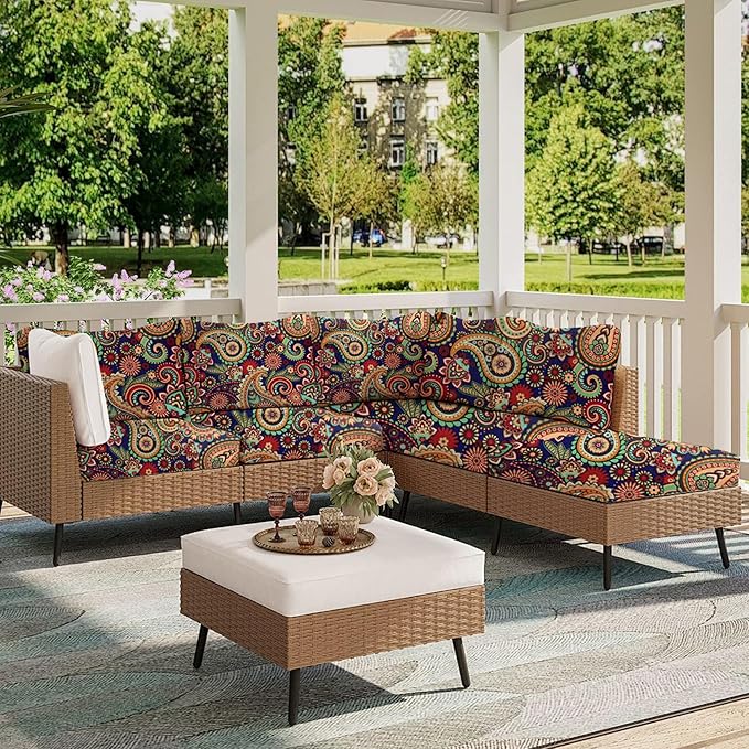 Outdoor Cushion Covers Set, Replacement