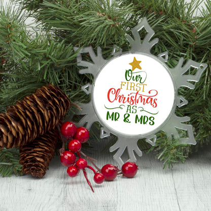 Snapins Snowflake Photo Ornaments - Pack of 24
