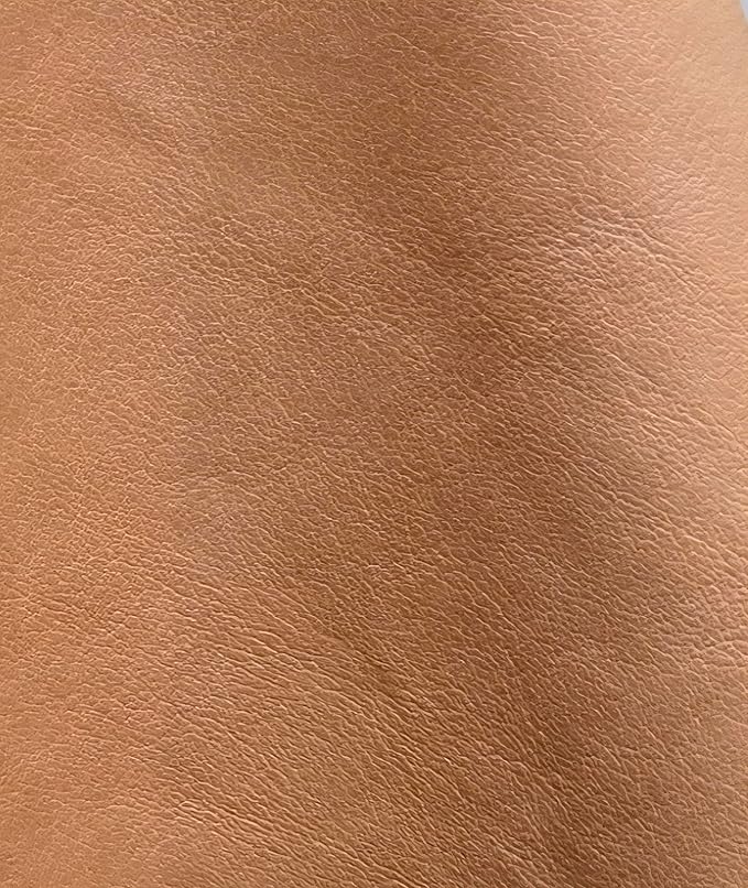 NAT Leathers | Camel Wheat Soft Faux Vegan Leather PU | 20 Yards Cut by The