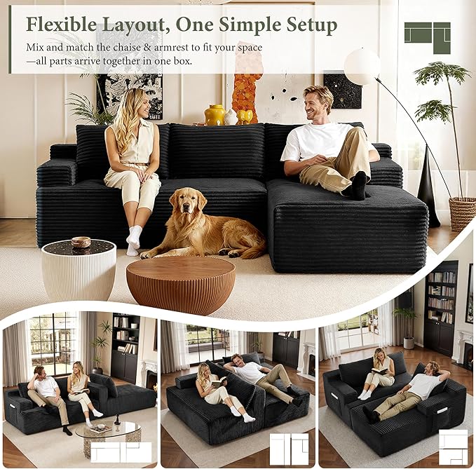 Sectional Couches for Living Room Cloud Couch Sofa