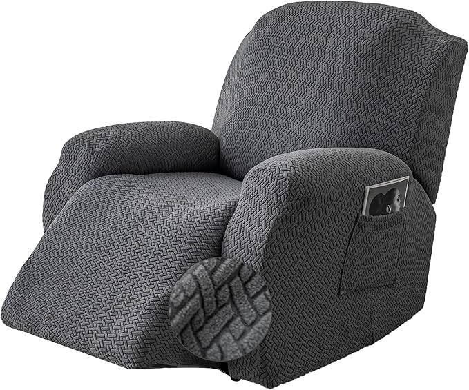 Genina Recliner Chair Cover, Stretch Reclining Chair Covers, Recliner Sofa