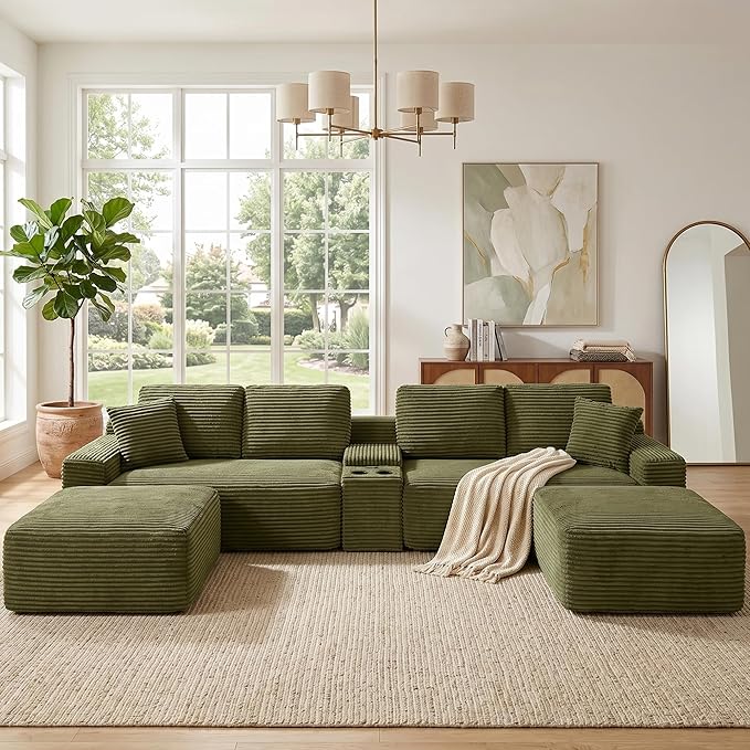 125" Oversized Sectional Couches