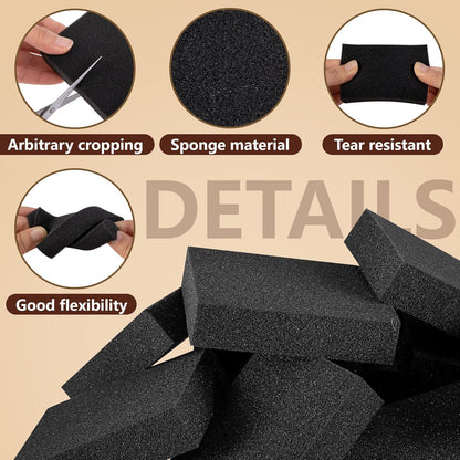 codree 30 Pcs Card Dividers Foam- 40D High Elasticity Sponge Trading Card Dividers- Shock Absorbing Card Sponge Separators Inserts for Storage Boxes Games Sports Cards Protection