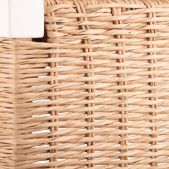 Alaterre Furniture Bench with Handcrafted Woven Rope Seat
