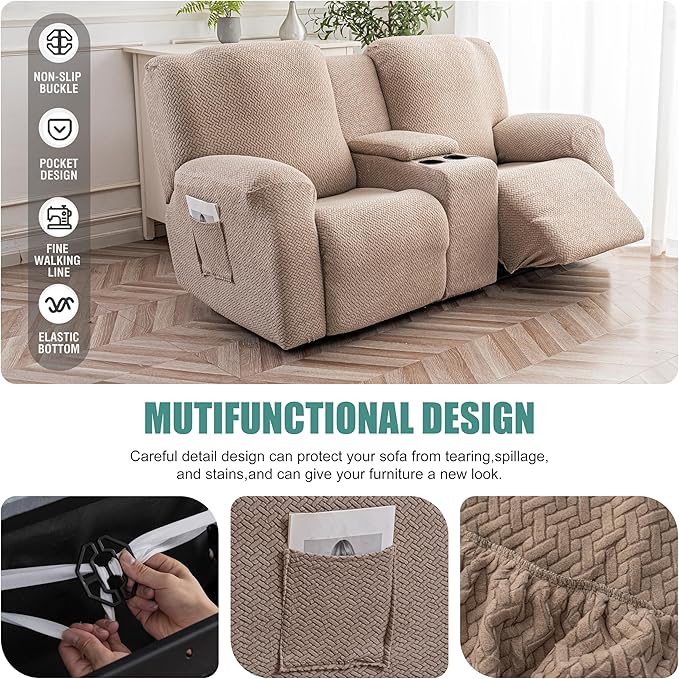 Genina Recliner Loveseat Covers