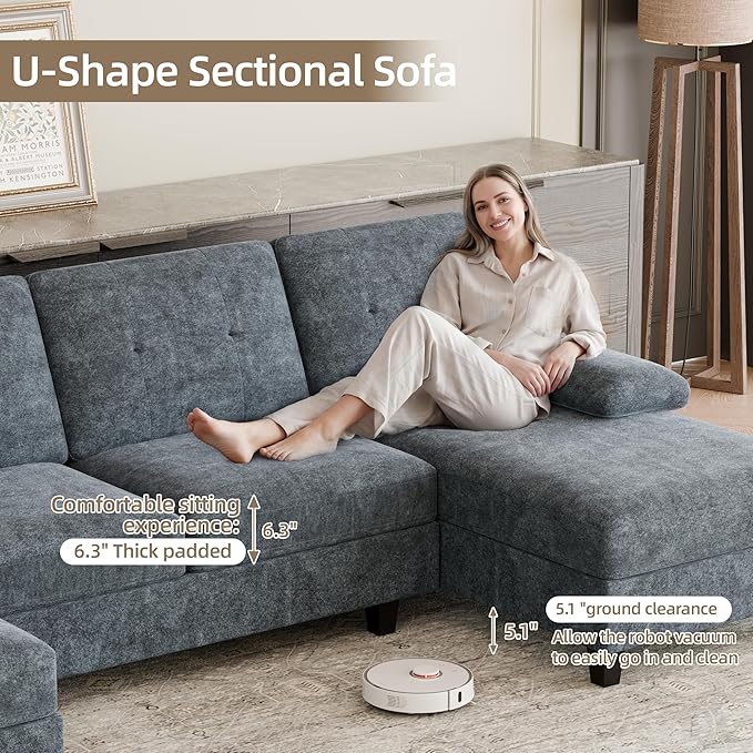 Shintenchi U-Shaped Sectional Couches