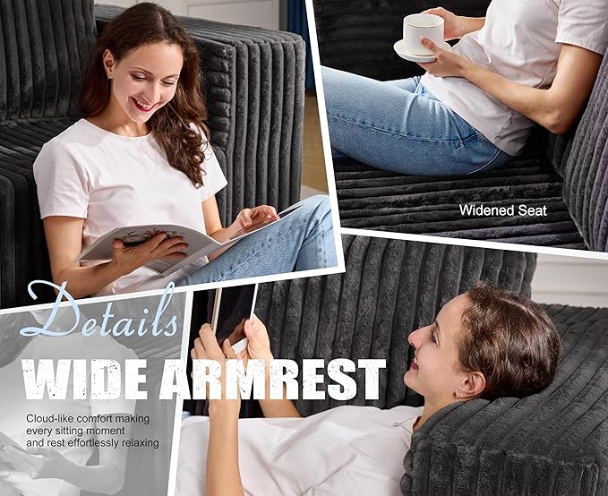 Modular Sectional Sofa 3-Seater Modular Couch